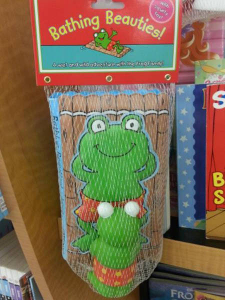 auties! Toy eathing Beaux Awel and wid adventure with the frog family! An Fro