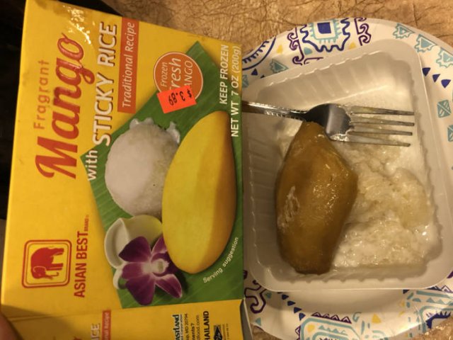 mango - Fragrant A Mango Asian Best with Sticky Rice Traditional Recipe stland Frozen resh Ango wants Hailand ing sugge Keep Frozen Net Wt 7 Oz 2009