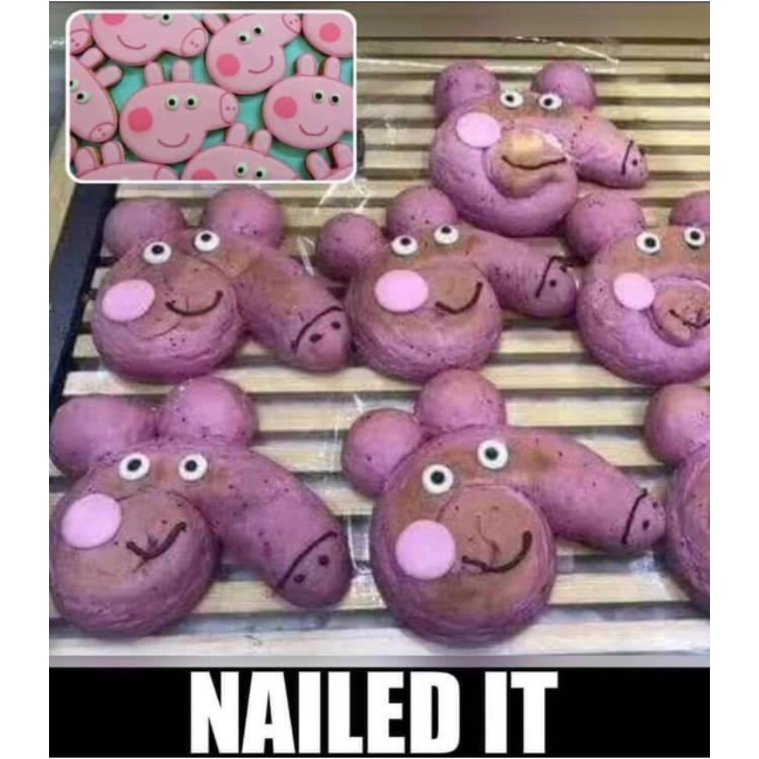 peppa pig nailed - Nailed It