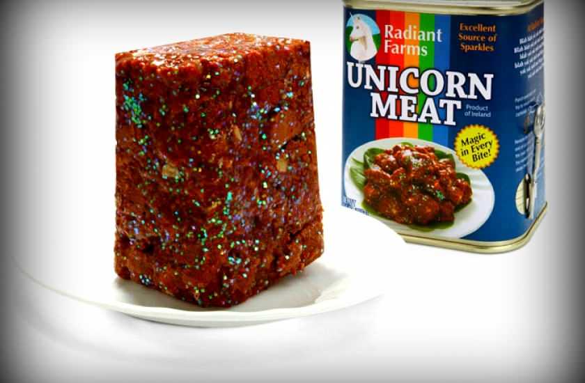unicorn meat - Radiant Excellent Source of Sparkles Farms Unicorn Meat Product olland Magic in Every Bite!