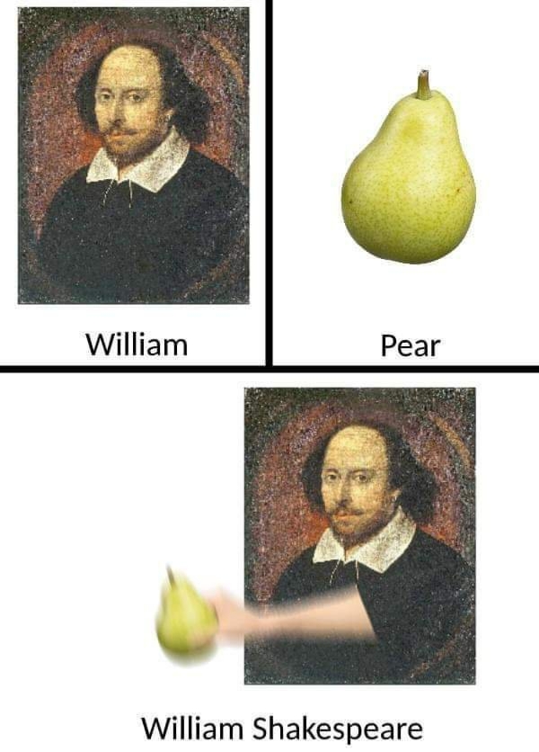 william shakes pear - William Pear William Shakespeare