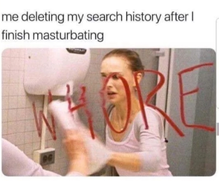 dirty meme - me deleting my search history meme - me deleting my search history after | finish masturbating