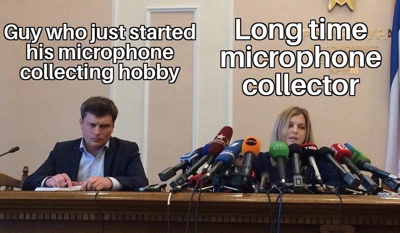 antman thanos memes - Guy who just started his microphone ne collecting hobby Long time microphone collector