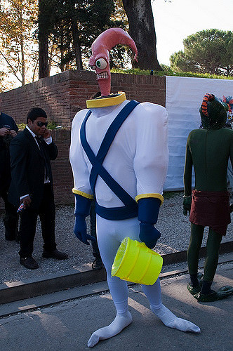costumes and cosplay - earth worm jim cosplay - Wd