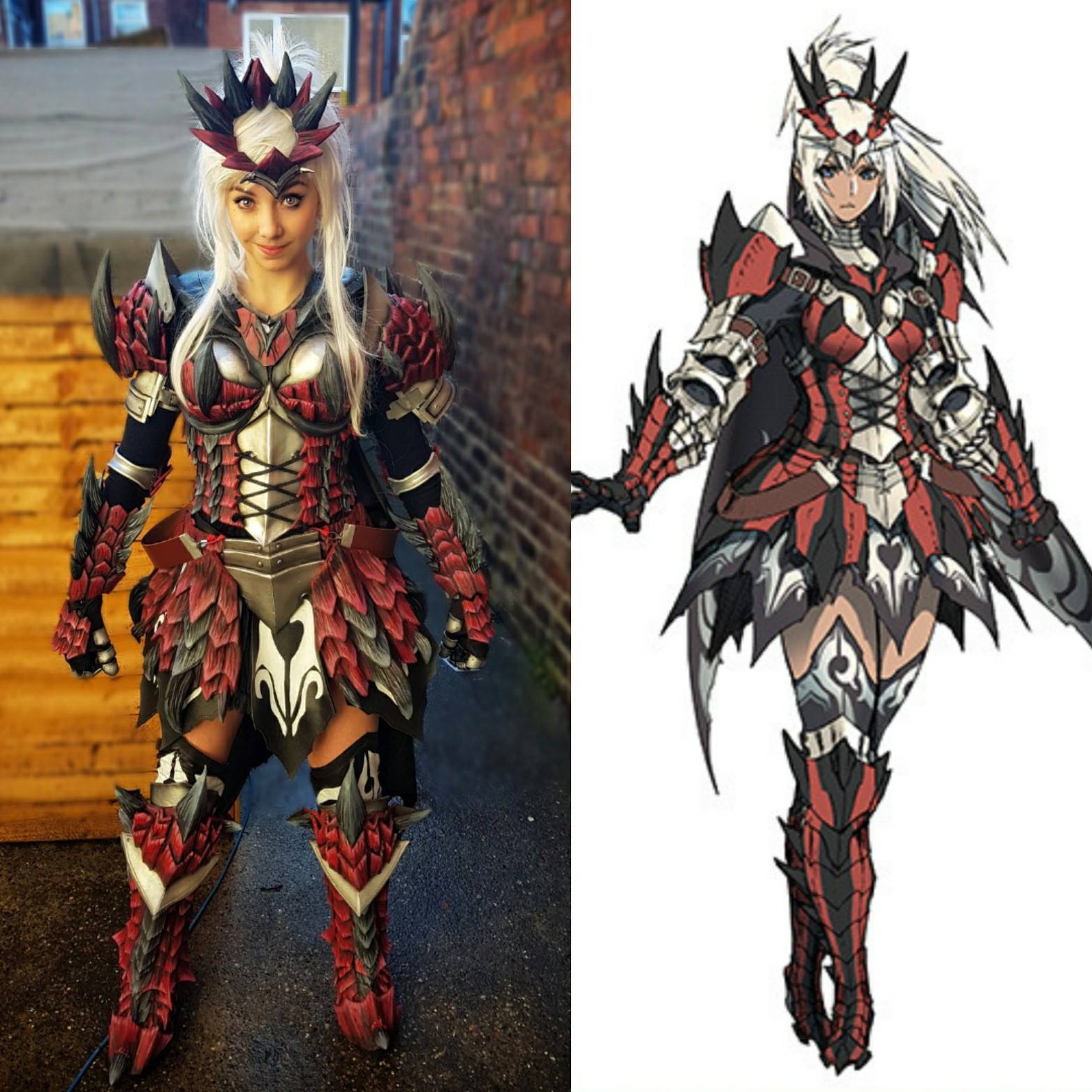 costumes and cosplay - monster hunter female armor