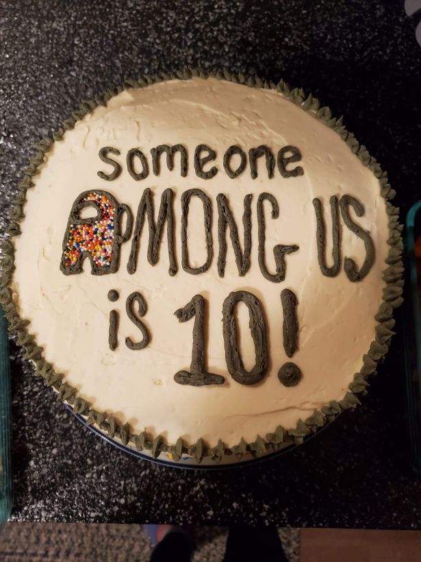 funny gaming memes - buttercream - someone Mong Us is 10!