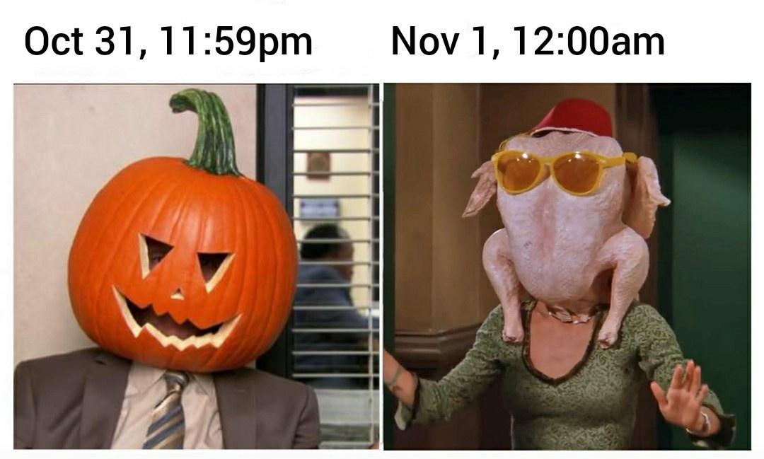 fall halloween memes - Oct 31, pm Nov 1, am