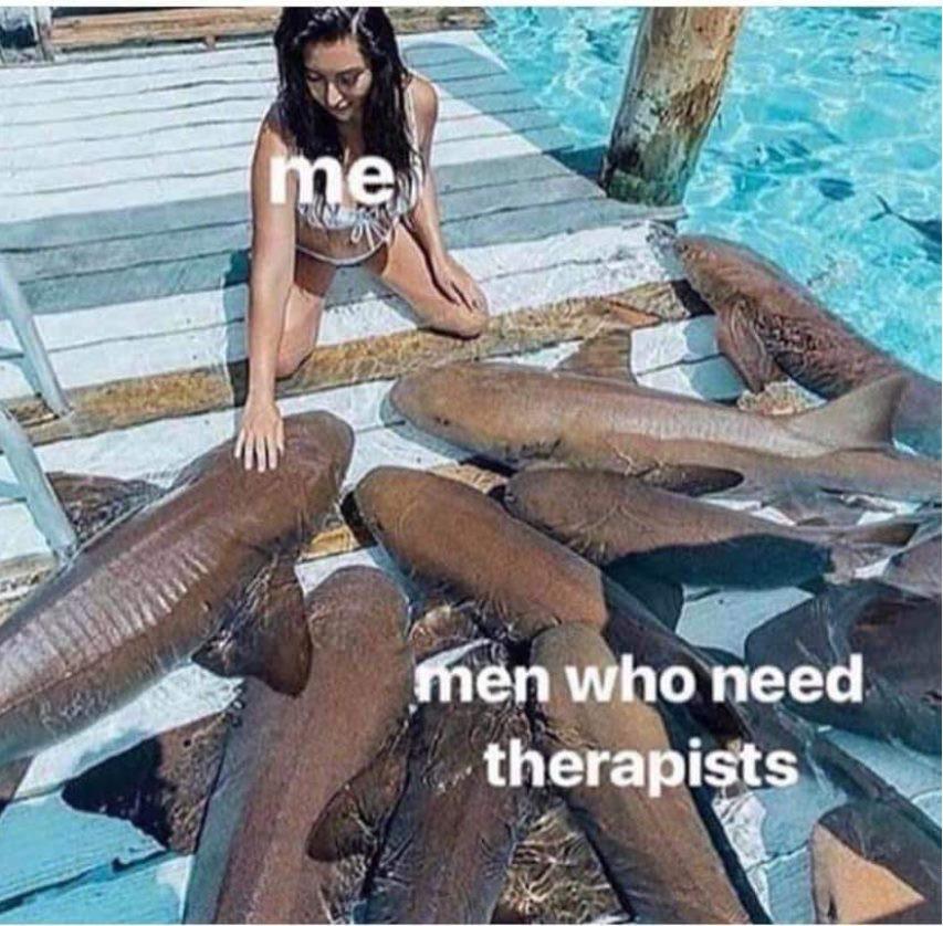 me men who need therapists meme - me men who need therapists