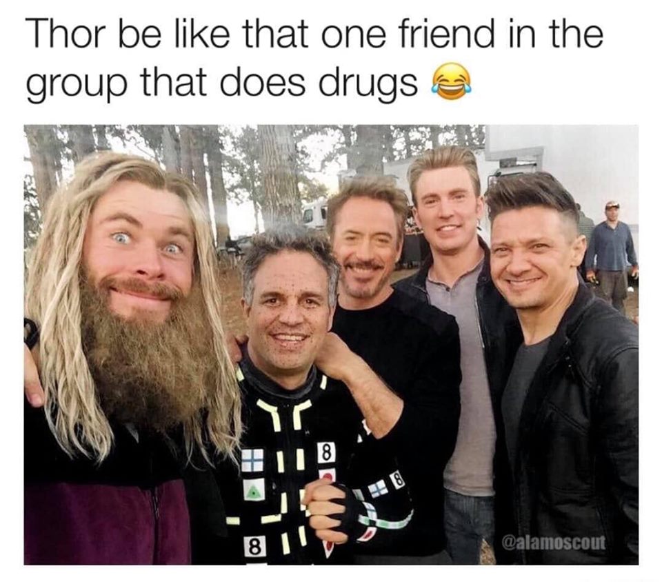 hippie thor - Thor be that one friend in the group that does drugs 8 !! 18 811