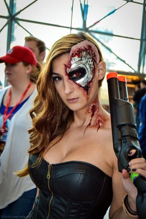 female terminator cosplay - pflickr.comsergey