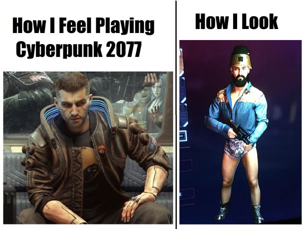 cyberpunk 2077 gameplay - How I Look How I Feel Playing Cyberpunk 2077