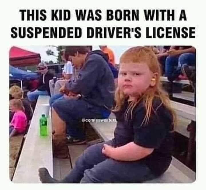 kid was born with a suspended drivers license - This Kid Was Born With A Suspended Driver'S License comiye weutung
