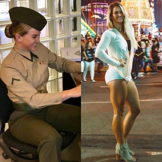 28 Women in Uniform Who Clean Up Real Nice