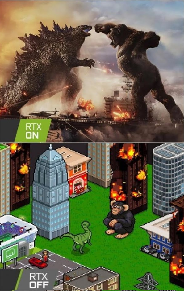 Godzilla vs. Kong - Rtx On Rtx Off Ex