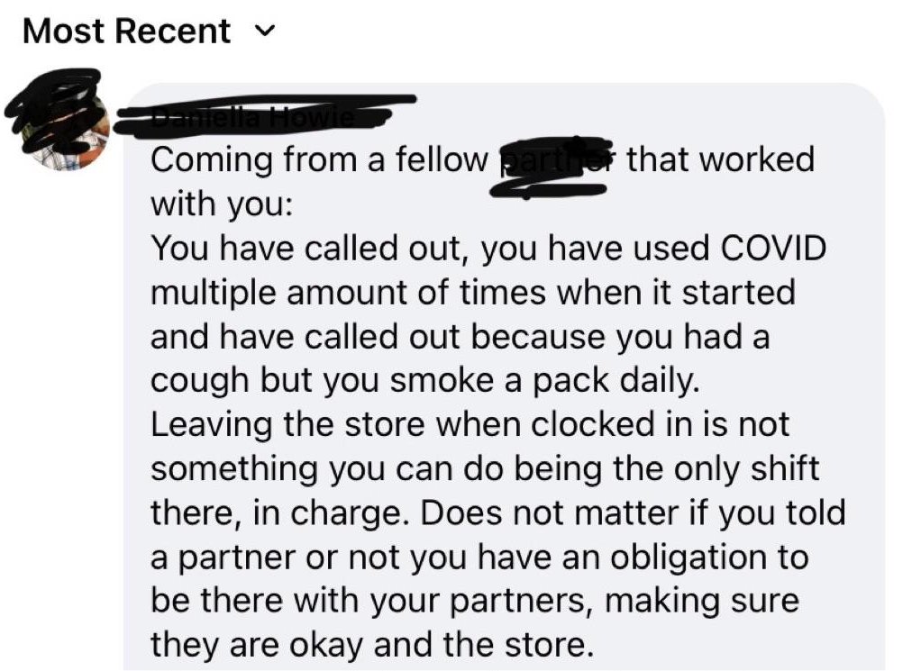 Guy Lies About His Termination And Gets Owned By Ex Coworker