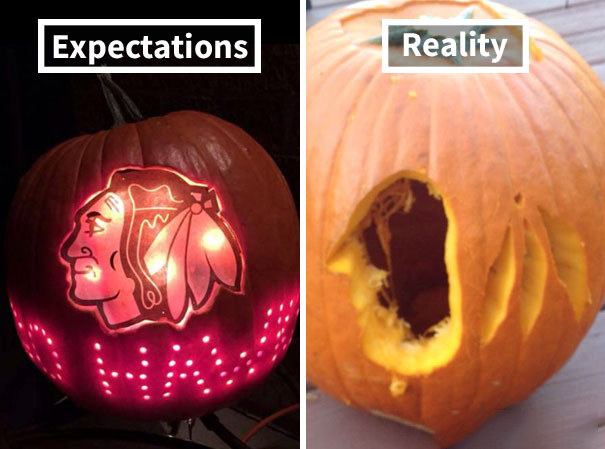 good expectations bad reality diy realidad vs expectativa - Expectations Reality