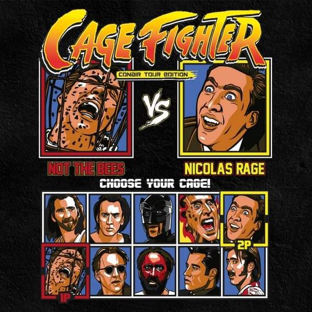funny gaming memes - comic book - Cage Femei Conair Tour Edition 3 Not Thebees Nicolas Rage Choose Your Cage! Pota 2P Ser