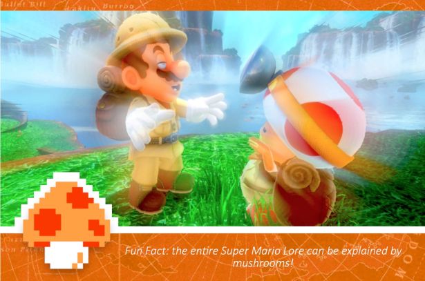 funny gaming memes - orange - Stido Fun Fact the entire Super Mario Lore can be explained by mushrooms!