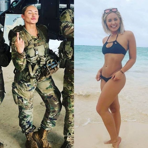 17 Women in Uniform Who Clean Up Real Nice