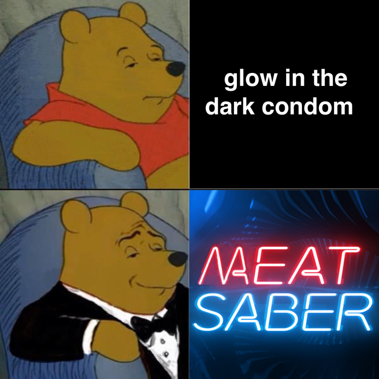 funny gaming memes - cartoon - glow in the dark condom Neat Saber