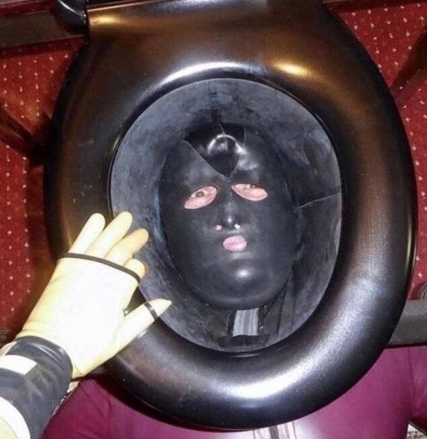 toilet gimp mask