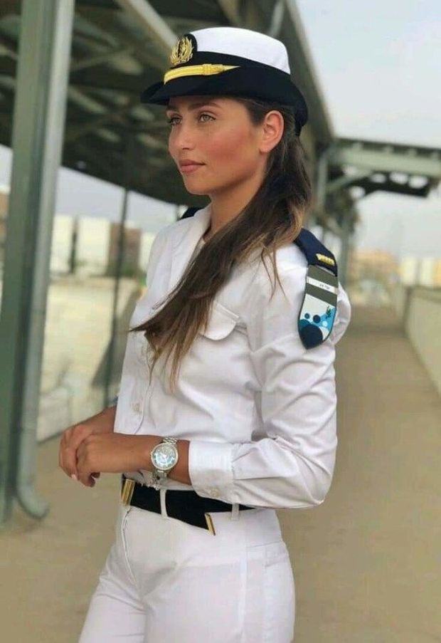 Women in Uniform Who Clean Up Real Nice