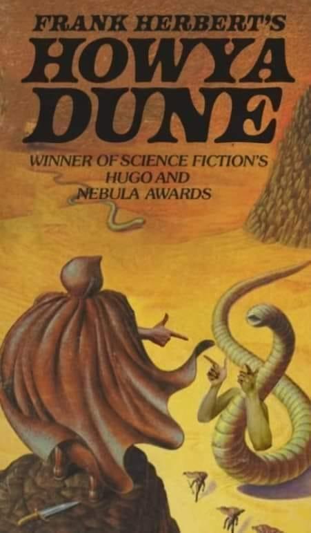 fiction - Frank Herbert'S Howya Dune Winner Of Science Fiction'S Hugo And Nebula Awards