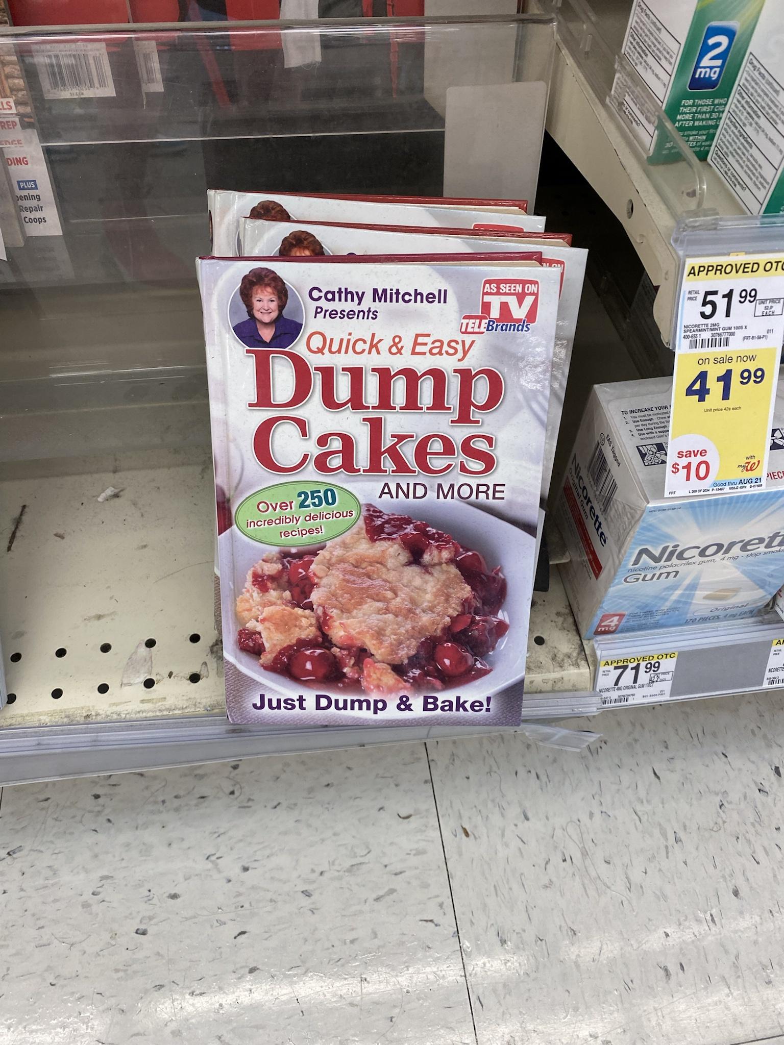 meat - 2 Approvedote Anno Cathy Mitchell Presents Teleton Quick & Easy Tv 519 Dump Cakes 4199 $10 And More Over 250 Nicoret Ch 7189 Just Dump & Bake!