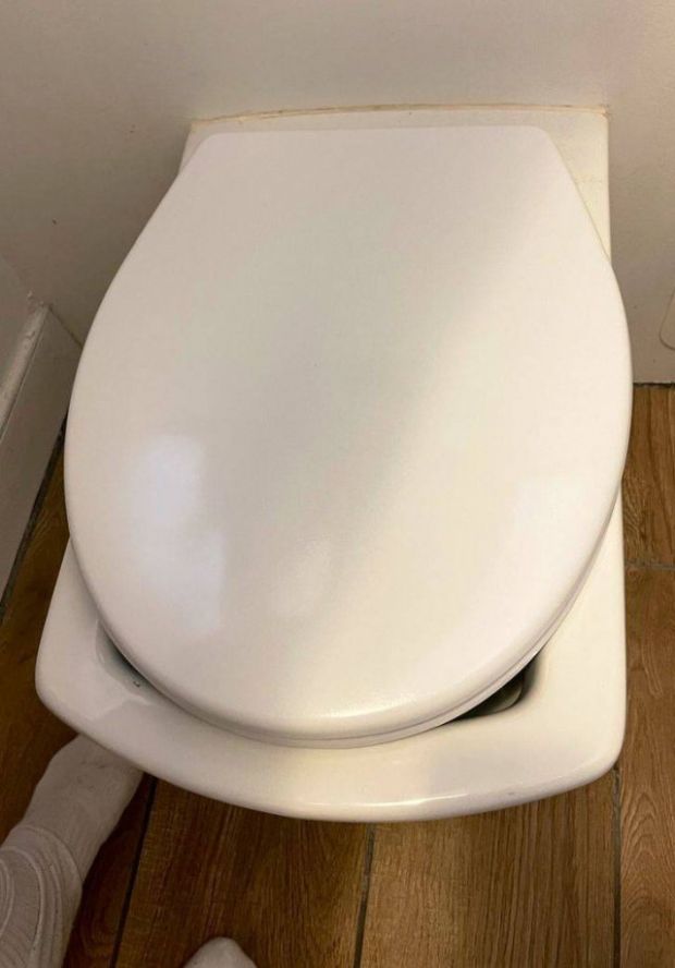 mildly infuriating images - toilet seat