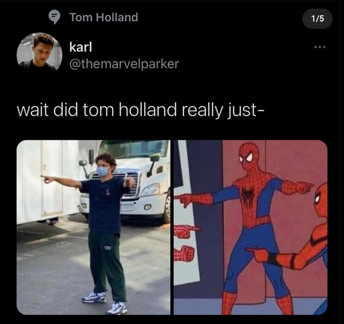funny memes - hilarious memes - Tom Holland 15 karl wait did tom holland really just
