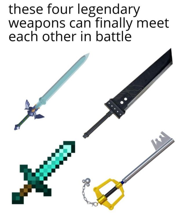 withers weakness - these four legendary weapons can finally meet each other in battle