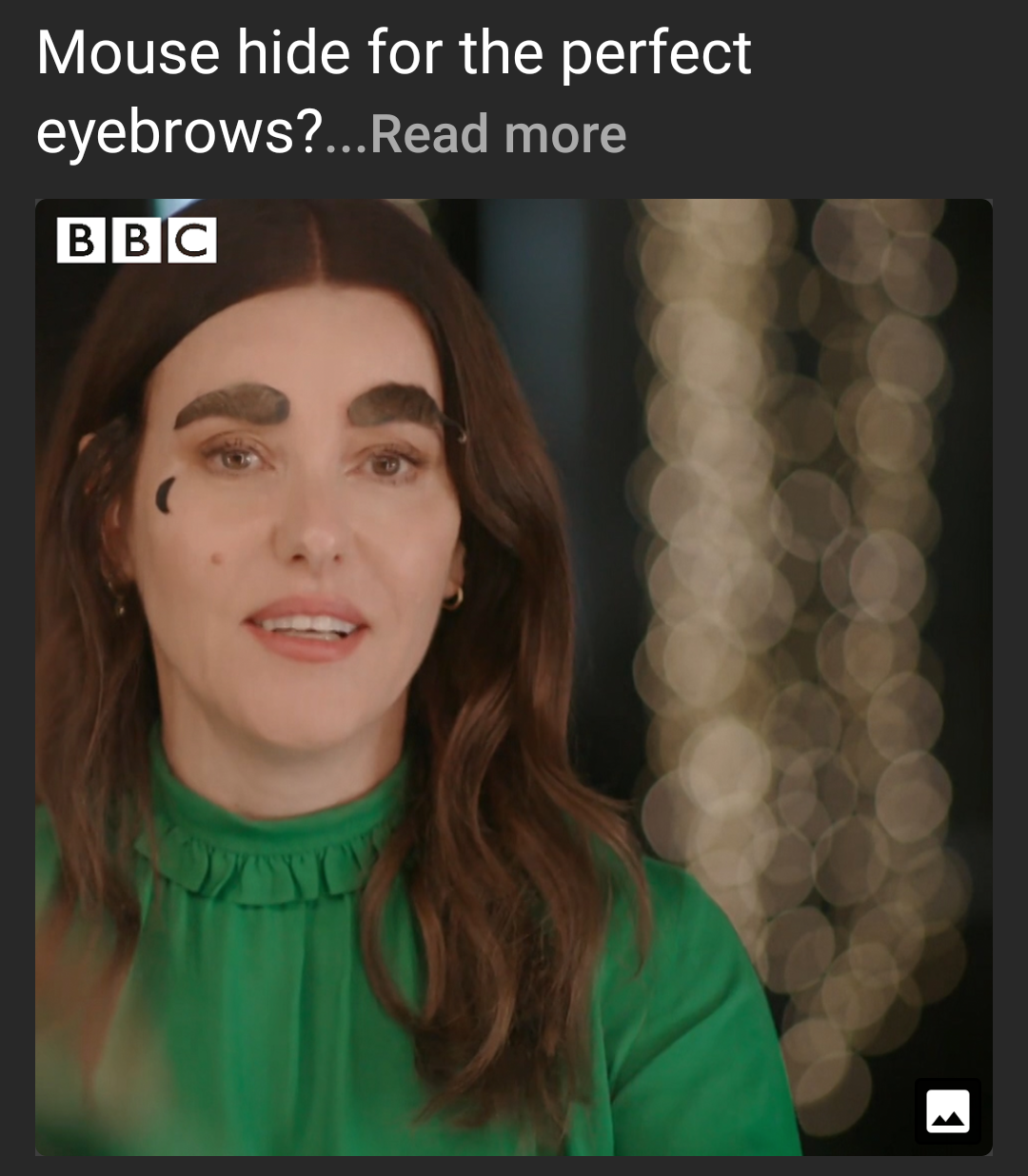 monday morning randomness - lisa eldridge bbc a glamorous history - Mouse hide for the perfect eyebrows?... Read more Bbc 1