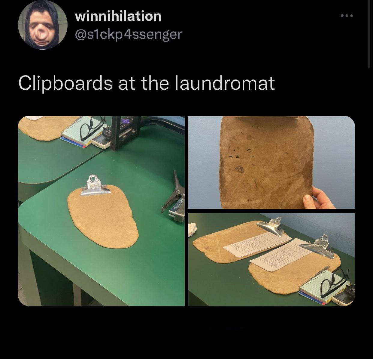 new memes - material - winnihilation Clipboards at the laundromat Sever