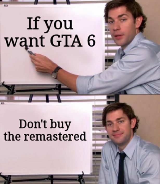gaming memes  - facebook research meme - If you want Gta 6 Don't buy the remastered