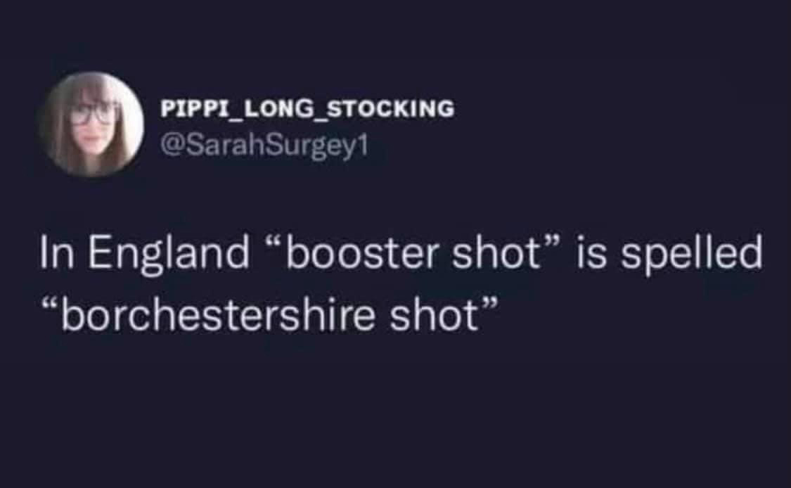PIPPI_LONG_STOCKING In England "booster shot is spelled "borchestershire shot