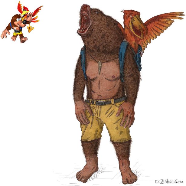 gaming memes  - banjo and kazooie - ya ShamGetz