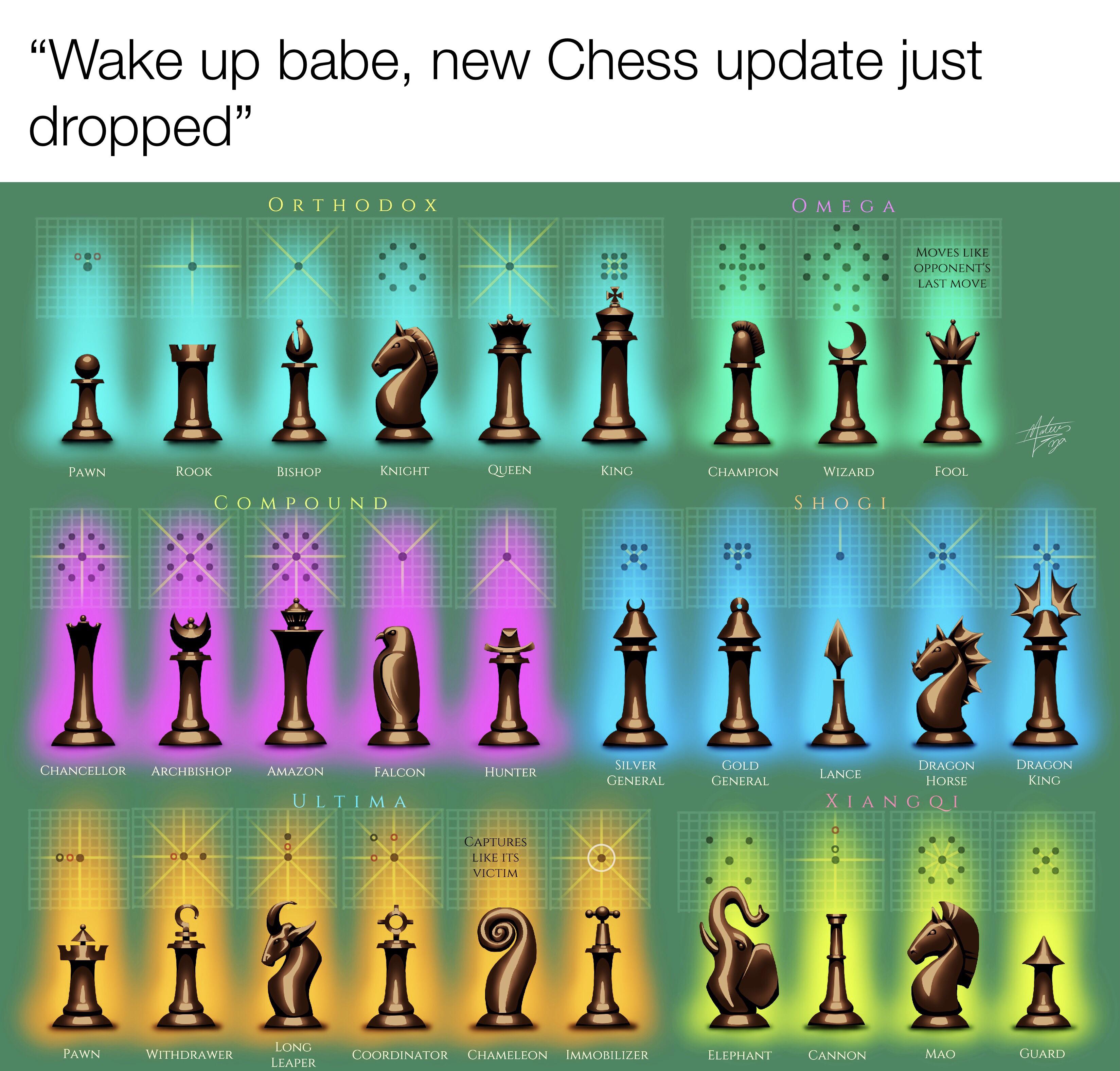 funny gaming memes  - fairy chess pieces -
