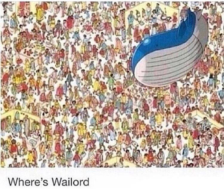 funny gaming memes - where's wally department store - Where's Wailord