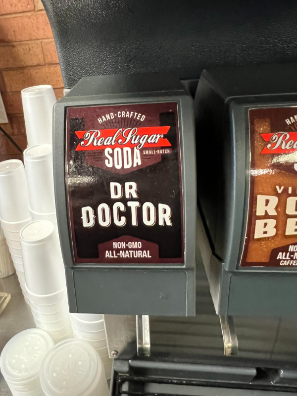 Knock off brands - Rec Wer HandCrafter Real Sugar Soda Dr Doctor Rc Be NonOmo AllNatural No All Caffe
