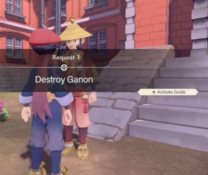 funny gaming memes - footwear - Request 1 Destroy Ganon Activate Guide