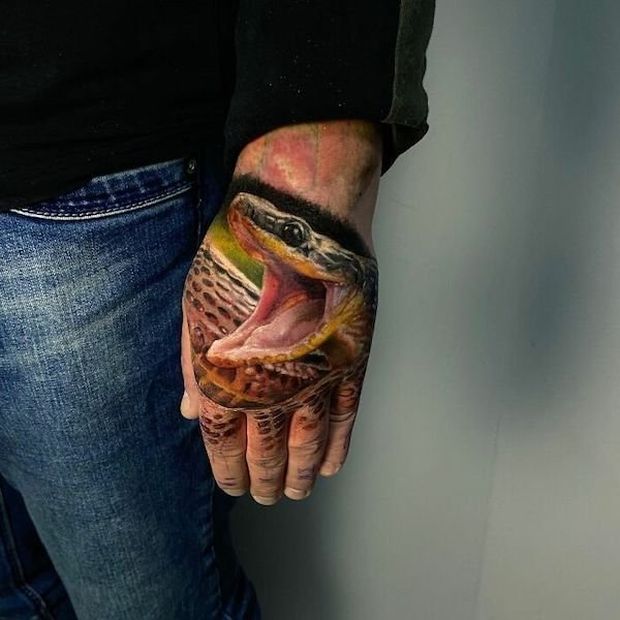 awesome tattoos - hand