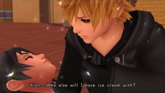 funny gaming memes - kingdom hearts who else will i have ice cream with - Xion.c. Who else will I have ice cream with?