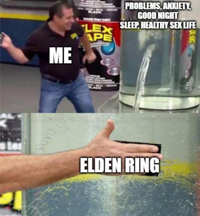 funny gaming memes  - Black Problems, Anxiety, Good Night Sleep, Healthy Sex Life Lex Ape Me Elden Ring