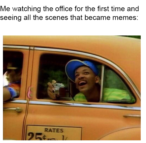 The Office memes - farded and shidded - Me watching the office for the first time and seeing all the scenes that became memes 250. Rates 12