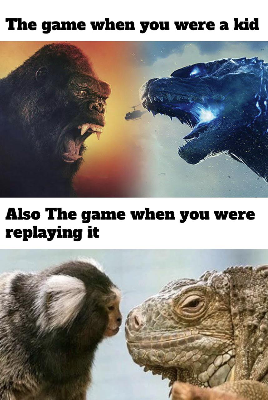 funny gaming memes - mexican problems - The game when you were a kid Also The game when you were replaying it