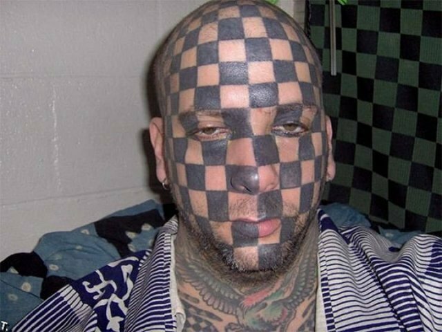 20 Terrible Decisions That Manifested as Facial Tattoos