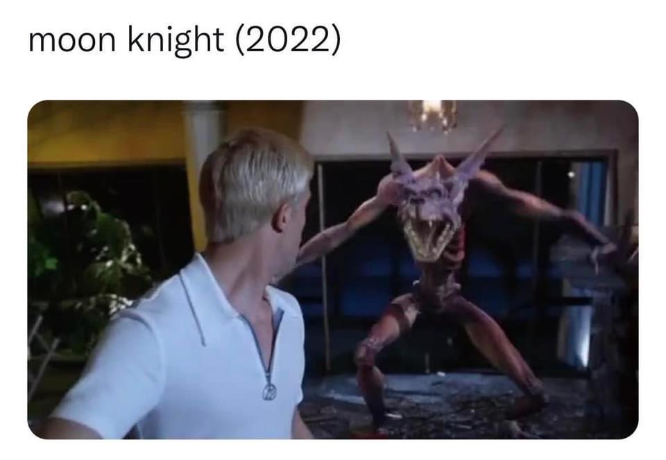 dank memes - human - moon knight 2022