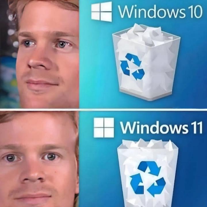 gaming memes - windows 11 meme - Windows 10 Windows 11