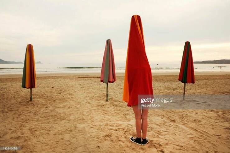 wtf stock photos - surreal beach - 1129454984 gettyimages Russell Monk