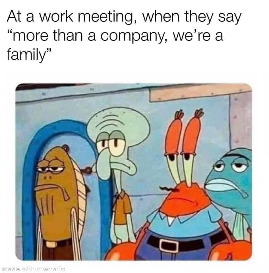 dank memes - we are more than a company meme - At a work meeting, when they say